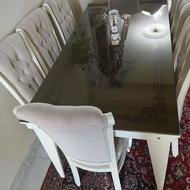 میز نهار خوری 8 نفره درحد نو