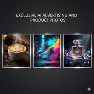 خلق عکس‌های حرفه‌ای، آتلیه‌ای و هنری با هوش مصنوعی (AI)