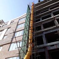 شوتینگ نخاله ساختمان/ شوت نخاله ساختمان