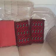 کناره دست بافت کارکرده پشم