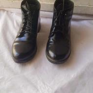 نیم بوت چرم مصنوعی