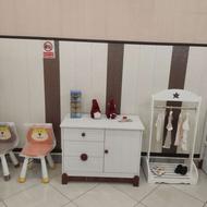 دراور سه کشو و کمد کوچک