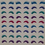 ترانسفر مژه و ابروی عروسک(رنگی) 5 جفت