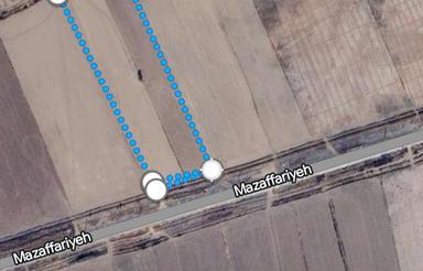 زمین تجاری با متراژ 9000 متر به فروش میرسد