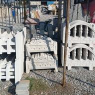 تولیدی جدول باغچه، نرده مزار، واشبتن، پلیمری، سنگریزه،جاشمعی