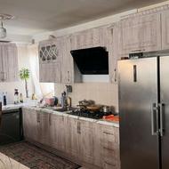 کابینت mdf طرح مبران و سینک و گاز و هود