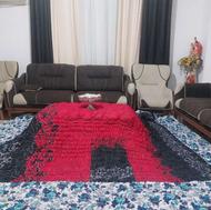 لحاف کرسی پشم گوسفندی و پنبه ی خالص و پنبه با لایکو