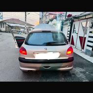 پژو 206 مدل 81 سالم