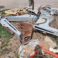 بیل کانال کن پشت تراکتوری درحد خشک