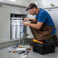 نصب و سرویس دستگاه تصفیه آب خانگی