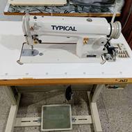 چرخ خیاطی صنعتی تیپیکال تمیز سالم در حد نو