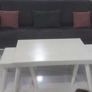 مبل راحتی 6نفره با جلو مبلی قیمت باهم هستش