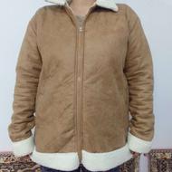 کاپشن چرم داخل خزدار