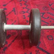 دمبل بصورت جفت ( هر کدام پنج کیلو )