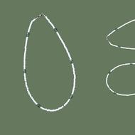 گردنبند منجوق و مهره اِلارا