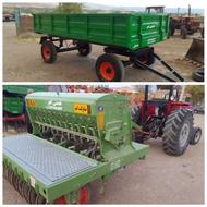 ردیفکار ردیف کار عمیقکار صنایع کشت گستر تریلی تریل چهار چرخ