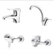 شیر الات 6 تکه کروم