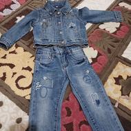 کت شلوار جین ترک