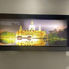 تابلو بکلایت نورانی 112×54، بسیار شیک و سالم