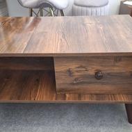 فروش میز جلو مبلی ام دی اف دارای 1 کشوی جادار