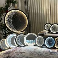 تابلو ماه و کره تلفیق