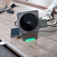 پایه شارژر رومیزی وایرلس چرخشی