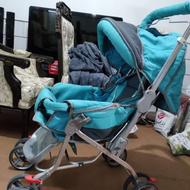 کالسکه بچه نو و تمیز