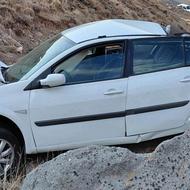 رنو مگان تصادفی 2010