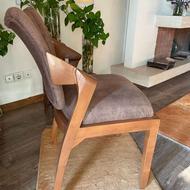 فروش 8 عدد صندلی ناهار خوری در حد نو