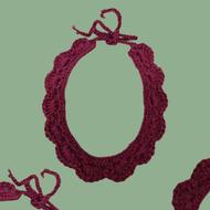 گردنبند بافتنی مارون