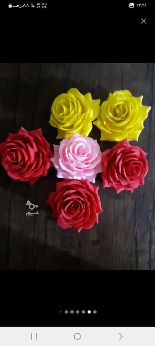 گل رز دستساز نرگسی