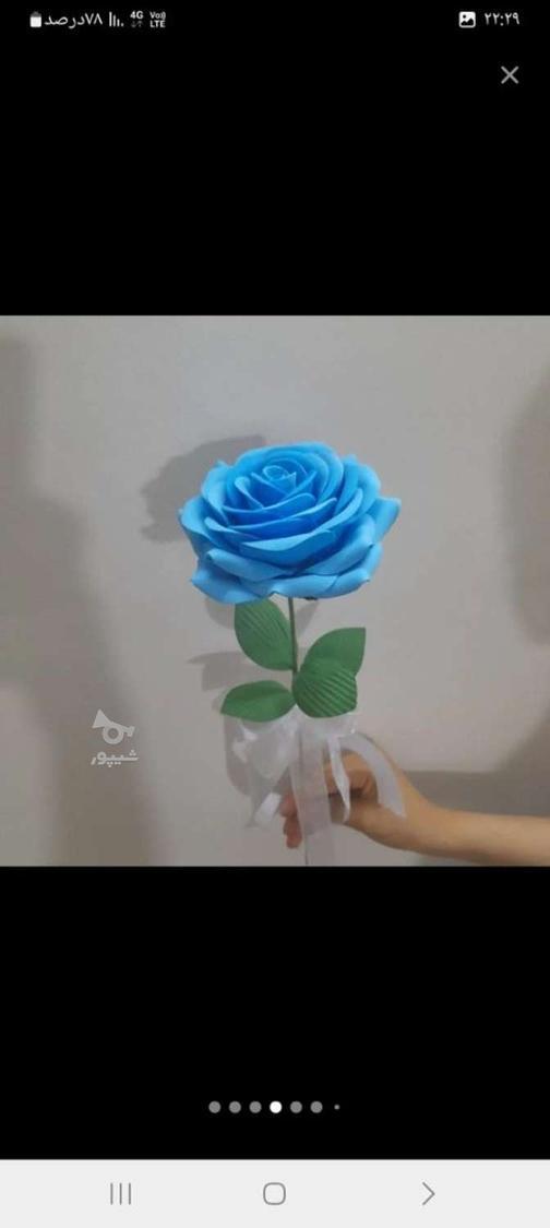 گل رز دستساز نرگسی