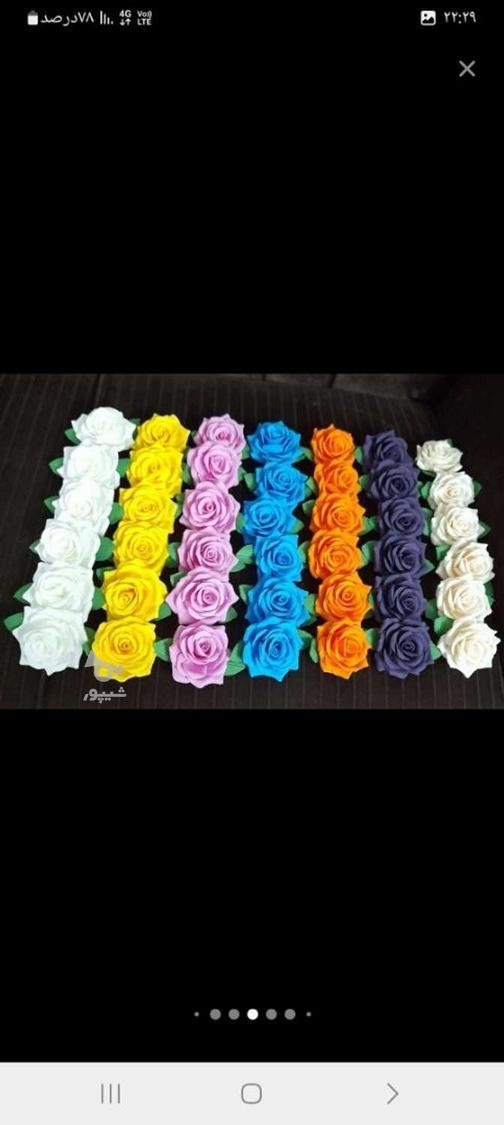 گل رز دستساز نرگسی