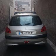 پژو 206 مدل 84