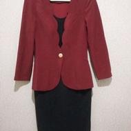 لباس مجلسی عروسکی پشت بلند راسته تونیک کت دامن شومیز و....نو