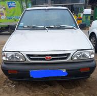 پراید نقره ای سالم 1387