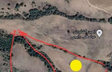 12 هزار متر زمین کشاورزی روستای یانسر بهشهر