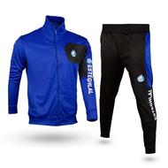 ست سویشرت شلوار آبی رنگ تخفیفی شیک و عالی