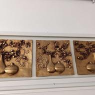 تابلو طلایی چوبی