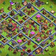 اکانت کلش آف کلنز تالار17