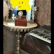 آینه شمعدان نقره کنسول