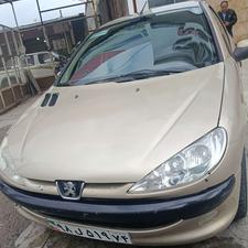 پژو 206 (تیپ2) 1385 بژ