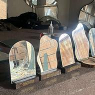 آینه گرد و دفرمه هفت سین سال نو تعداد موجود