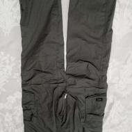 شلوارشش جیب مدل کلاسیک سبز