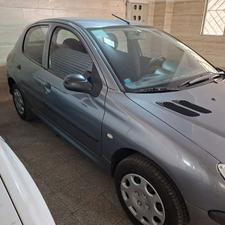 پژو 206 مدل 1396 تیپ 2 tu3 بی رنگ و شاسی ها سالم به شرط