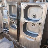 سینک ظرفشویی با شیر وخالی