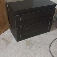 دراور سه کشو مشکی