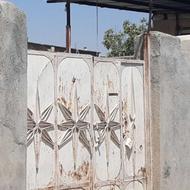 درب حیاط فلزی