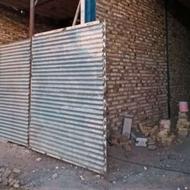 ورق شیروانی مناسب دیوار موقت برای بنایی