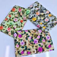 پارچه نخی 5بعدی نگین دار